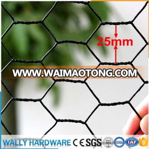 factory low price pvc coated vinyle coated plastic and galvanized hexagonal wire mesh/anping hexagonal mesh/chicken wire mesh